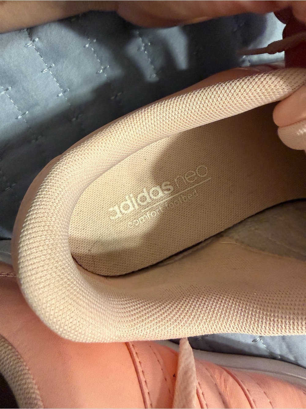 Adidas Neo Baseline Vapour Pink Sneakers 7 - Picture 10 of 13